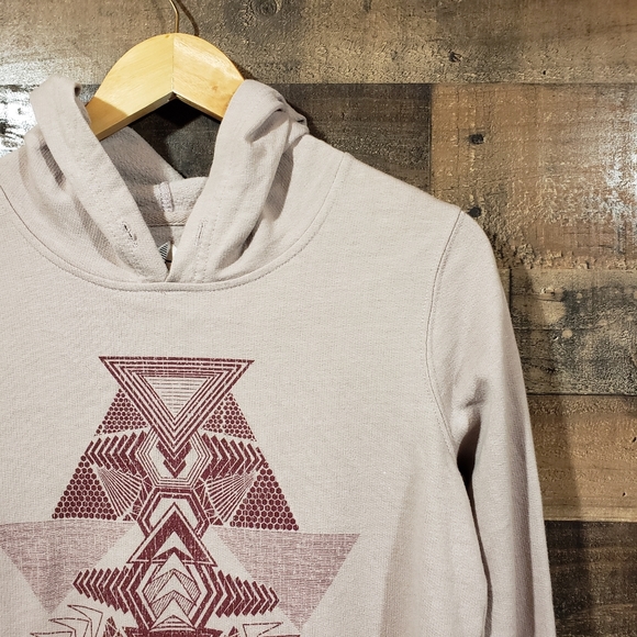 Volcom graphic hooded long sleeved sweatshirt woman's size small - Picture 4 of 8